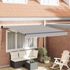 vidaXL Markise Hellgrau 300 x 250 cm Polyester