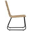 vidaXL 9-tlg. Garten-Essgruppe Poly Rattan und Glas