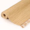 vidaXL Chindi-Teppich Handgewebt Baumwolle 200x290 cm Beige