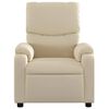 vidaXL Massagesessel Creme Stoff