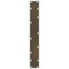 vidaXL Bartischbeine Naturstahl 2 Stk. 60x(90-91) cm Stahl