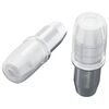 vidaXL Regalstecker 2 Silber 7 x 16 mm Eisen
