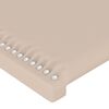 vidaXL Kopfteile Cappuccino-Braun 180x5x78/88 cm Kunstleder