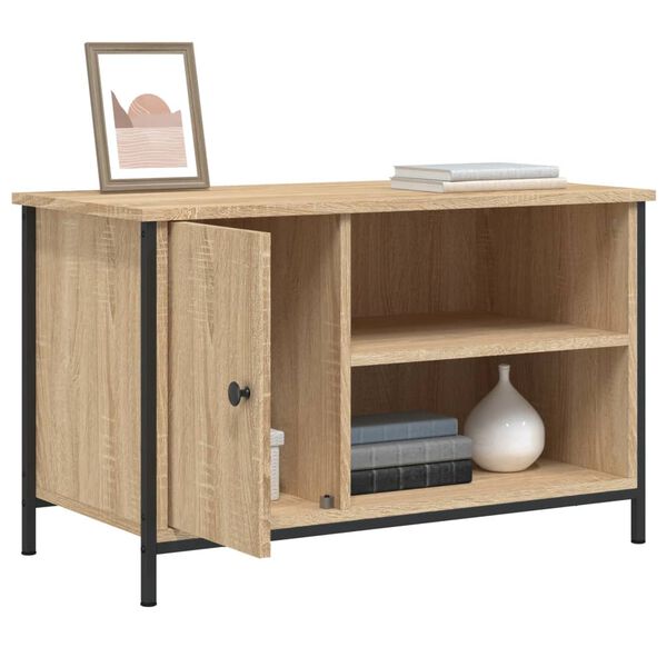 vidaXL TV-Schrank Sonoma-Eiche 80x40x50 cm Holzwerkstoff