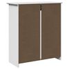 vidaXL Flurschrank BODO Weiß 80x35x90 cm