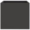 vidaXL Pflanzk&uuml;bel 2 Stk. Schwarz 32x30x29 cm Stahl