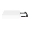 vidaXL Schweberegale 4 Stk. Wei&szlig; 23x23,5x3,8 cm MDF