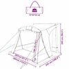 vidaXL Heckklappenzelt Grau und Orange 285 x 255 x 245 cm Taft