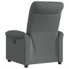 vidaXL Relaxsessel Dunkelgrau Stoff