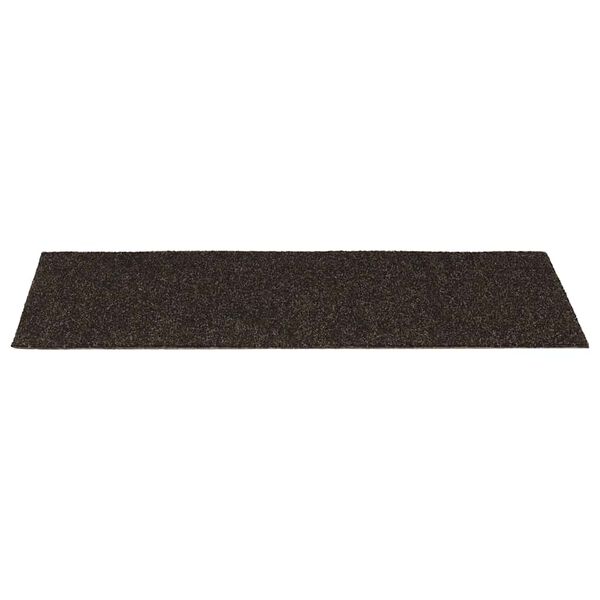 vidaXL Stufenmatten Selbstklebend 15 Stk. 60x25 cm Dunkelbraun Rechteckig
