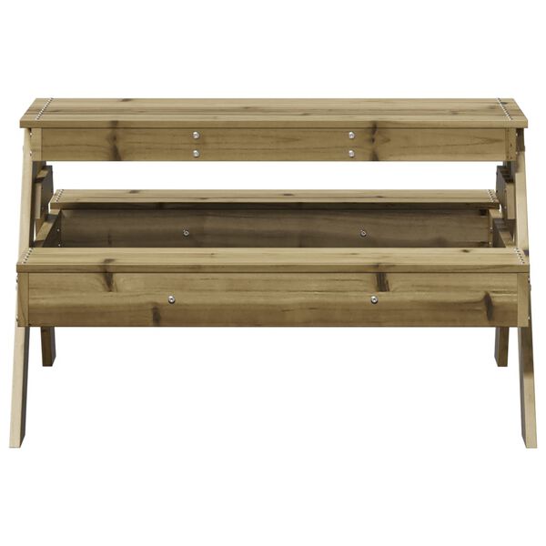 vidaXL Picknicktisch f&uuml;r Kinder 88x97x52 cm Impr&auml;gniertes Kiefernholz