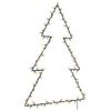 vidaXL Weihnachtsbeleuchtung Weihnachtsbaum-Silhouette 115 LEDs