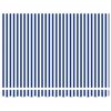 vidaXL Manuelle Gelenkarmmarkise mit LEDs Blau und Wei&szlig; 2,5 x 2 m