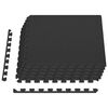 vidaXL Bodenmatten 6 Stk. 2,16 m&sup2; EVA-Schaumstoff Schwarz