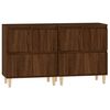 vidaXL Sideboards 2 Stk. Braun Eichen-Optik 60x35x70 cm Holzwerkstoff
