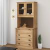 vidaXL Highboard VIGO 80x40x176 cm Massivholz Kiefer