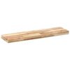 vidaXL Schweberegale 3 Stk. 80x20x4 cm Massivholz Akazie Unbehandelt