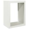 vidaXL Brennholzregal Wei&szlig; 60x40x80 cm Stahl