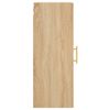 vidaXL Wandschrank Sonoma-Eiche 34,5x34x90 cm