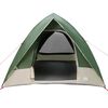 vidaXL Campingzelt mit Dach mit Speicher Gr&uuml;n 275 x 230 x 140 cm Taft