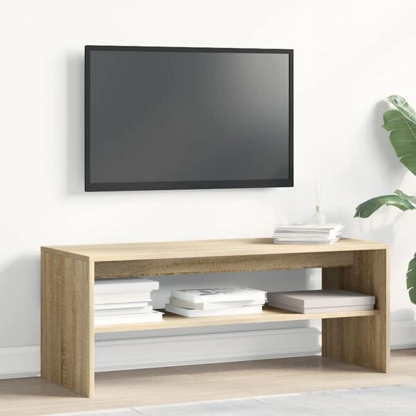 vidaXL TV-Schrank Sonoma-Eiche 100x40x40 cm Holzwerkstoff