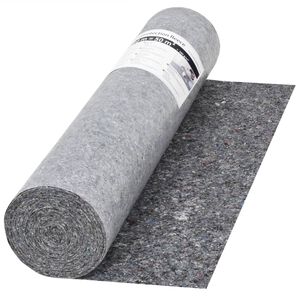 vidaXL Rutschfestes Malervlies 50 m 280 g/m&sup2; Grau