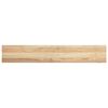 vidaXL Fensterb&auml;nke 2 Stk. Unbehandelt 120x20x2 cm Massivholz Eiche