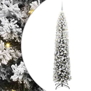 vidaXL K&uuml;nstlicher Weihnachtsbaum mit 300 LEDs mit St&auml;nder Gr&uuml;n 210 cm
