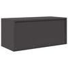 vidaXL Aufbewahrungsschrank Schwarz 90 x 40 x 40 cm Stahl