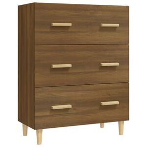 vidaXL Sideboard Braun Eichen-Optik 70x34x90 cm Holzwerkstoff