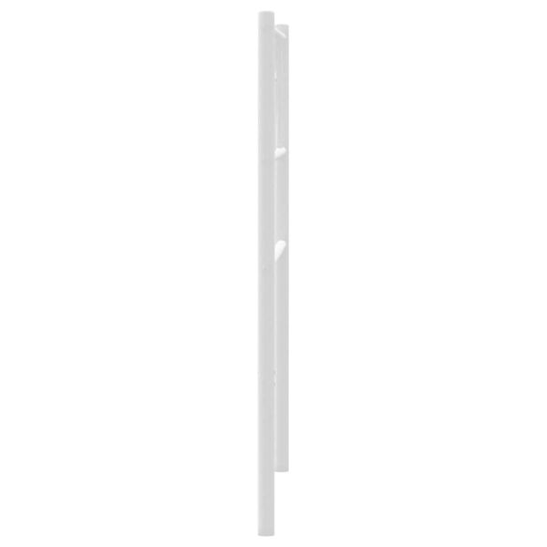 vidaXL Ersatz-Kopfteil Metall Wei&szlig; 90 cm
