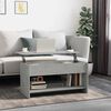 vidaXL Couchtisch Betongrau 102x50x52,5 cm Holzwerkstoff