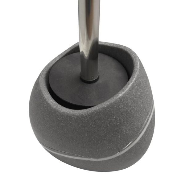 RIDDER Toilettenbürste mit Halterung Little Rock Grau