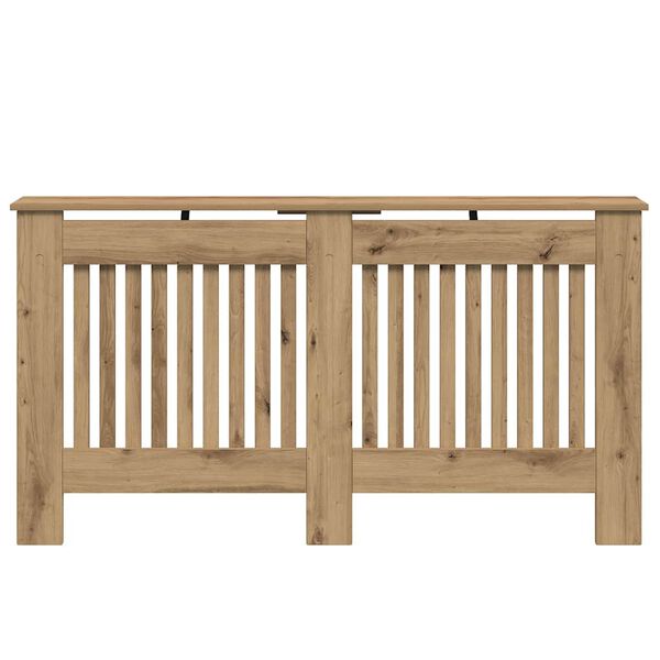 vidaXL Heizk&ouml;rperabdeckung Artisan-Eiche 152 x 19 x 81,5 cm