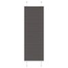 vidaXL Plissee Schwarz 45x100 cm Stoffbreite 44,4 cm Polyester
