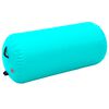 vidaXL Aufblasbare Gymnastik-Rolle mit Pumpe 120x90 cm PVC Gr&uuml;n