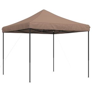 vidaXL Partyzelt Faltbar Pop-Up Braun 292x292x315 cm