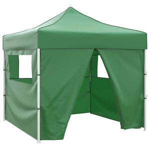 vidaXL Party-Zelt 291 x 291 x 315 cm Gr&uuml;n Oxford-Stoff