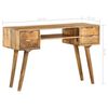 vidaXL Schreibtisch Massivholz Mango 115&times;47&times;76 cm