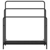 vidaXL Kleiderst&auml;nder Schwarz Eichen-Optik 90 x 30 x 100,5 cm
