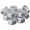 vidaXL Sechskant-Eichelmuttern 3913 pcs Silber Metall