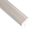 vidaXL Treppenkantenprofile in L-Form 5 Stk. Aluminium 90cm Champagner