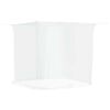 vidaXL Moskitonetz zum Aufh&auml;ngen 156 Mesh Wei&szlig; 220x120x150 cm