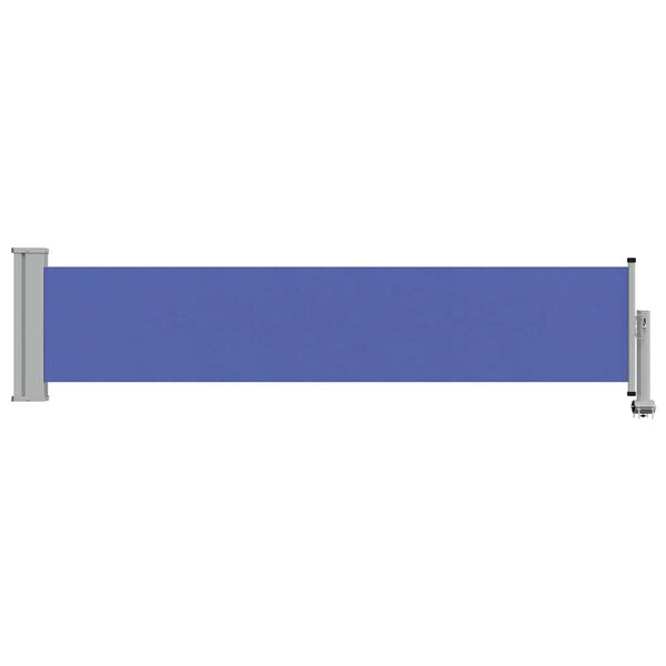 vidaXL Ausziehbare Seitenmarkise 60&times;300 cm Blau