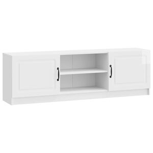 vidaXL TV-Schr&auml;nk Hochglanz Wei&szlig; 150 x 31 x 47 cm Holzwerkstoff