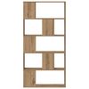 vidaXL B&uuml;cherregal 5 B&ouml;den Artisan-Eiche 80,5x23,5x162,5 Holzwerkstoff