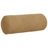 vidaXL Bolsterkissen 2 St&uuml;ck Braun &Oslash; 15 x 40 cm Cordstoff