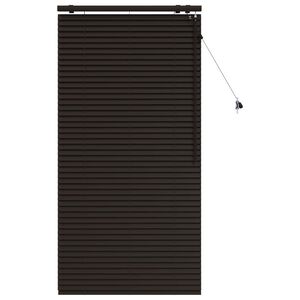vidaXL Venezianische Jalousie Dunkelbraun 95 x 160 cm 35 mm