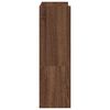 vidaXL Schuhregal Braun Eichen-Optik 60x25x81 cm Holzwerkstoff