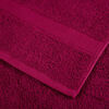 vidaXL Premium Handt&uuml;cher SOLUND 10 Stk. Bordeaux 100x200 cm 600 g/m&sup2;